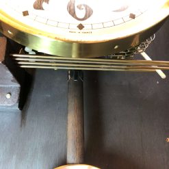 Đồng hồ odo mặt tròn thùng vân gỗ đối xứng đẹp nhập Pháp