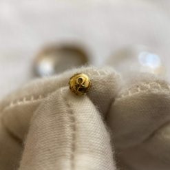 Đồng hồ Omega Semaster De Ville kim cọc vàng niềng càng 14k đẹp trên 95% Thụy Sỹ 
