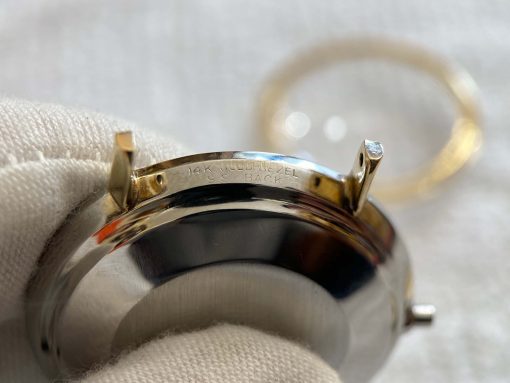 Đồng hồ Omega Semaster De Ville kim cọc vàng niềng càng 14k đẹp trên 95% Thụy Sỹ