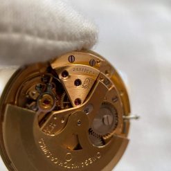 Đồng hồ Omega Semaster De Ville kim cọc vàng niềng càng 14k đẹp trên 95% Thụy Sỹ 