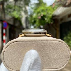 Đồng hồ Omega Semaster De Ville kim cọc vàng niềng càng 14k đẹp trên 95% Thụy Sỹ 