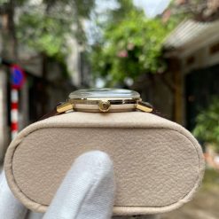 Đồng hồ Omega Semaster De Ville kim cọc vàng niềng càng 14k đẹp trên 95% Thụy Sỹ 