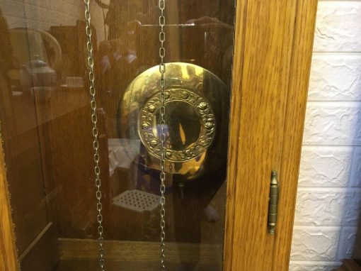 Đồng hồ tạ cây nhập Đức máy Phảy mặt và quả tạ - lắc được mạ vàng 18k