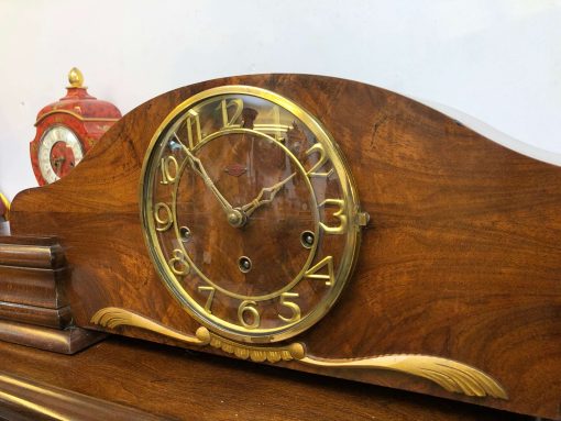Đồng hồ vai bò girod thiết kế khỏe khoắn mặt số nổi vàng nhập Pháp