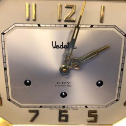 Đồng hồ Vedette mặt số nổi mạ vàng thùng bè nhập Pháp