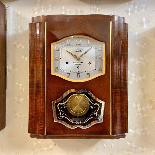 Đồng hồ Vedette số nổi vàng thùng đẹp sang trọng từ Pháp