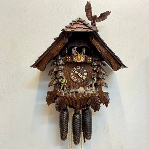 Đồng hồ Cuckoo tạ tuần thiết kế đi săn trang trí đẹp