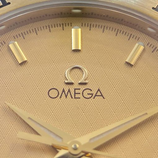 Đồng hồ Omega Constellation demi 18k kính sapphire chống nước
