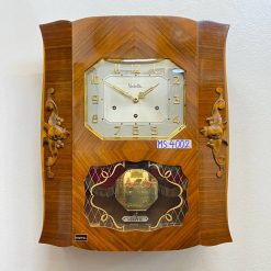 Đồng hồ Vedette số nổi vàng thùng nu chùm đào cổ điển