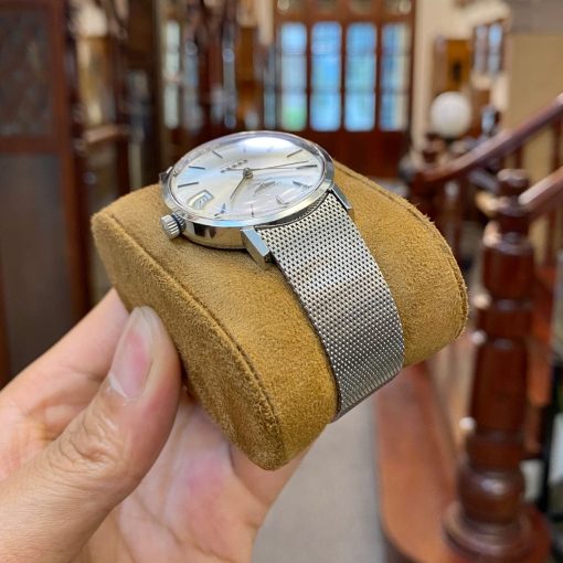Đồng hồ cổ Longines đô đốc 5 sao SS nguyên bản cả dây khoá