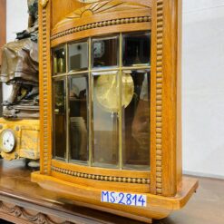 Đồng hồ cổ Mauthe Đức thùng sồi kính rào