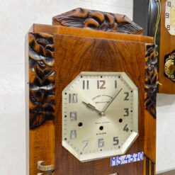 Đồng hồ cổ Kienzle 8/8 số mạ Crom chuông hay