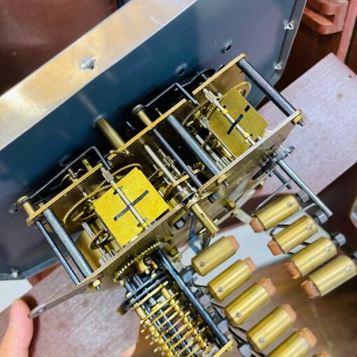 Đồng hồ cổ Odo 62/10 Sonodo thùng nu 4 bông đào - Hình ảnh 11