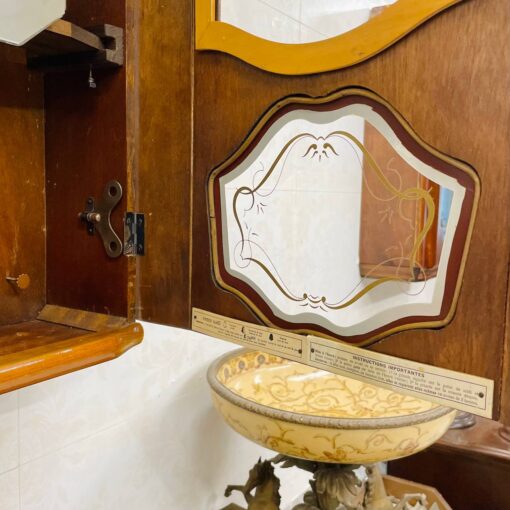 Đồng hồ cổ Vedette 8/8 mặt số nổi vàng ngắt chuông đêm tự động - Hình ảnh 6