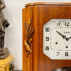 Đồng hồ cổ Vedette 8/8 thùng vân nu lúa mạch
