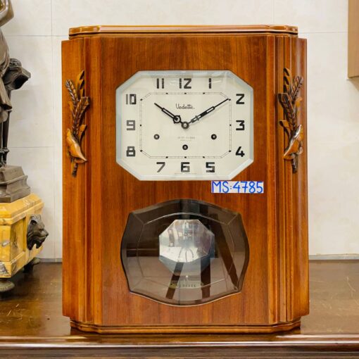Đồng hồ cổ Vedette 8/8 thùng vân nu lúa mạch - Hình ảnh 2