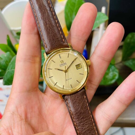 Đồng hồ đeo tay Omega De Ville bọc vàng automatic - Hình ảnh 2