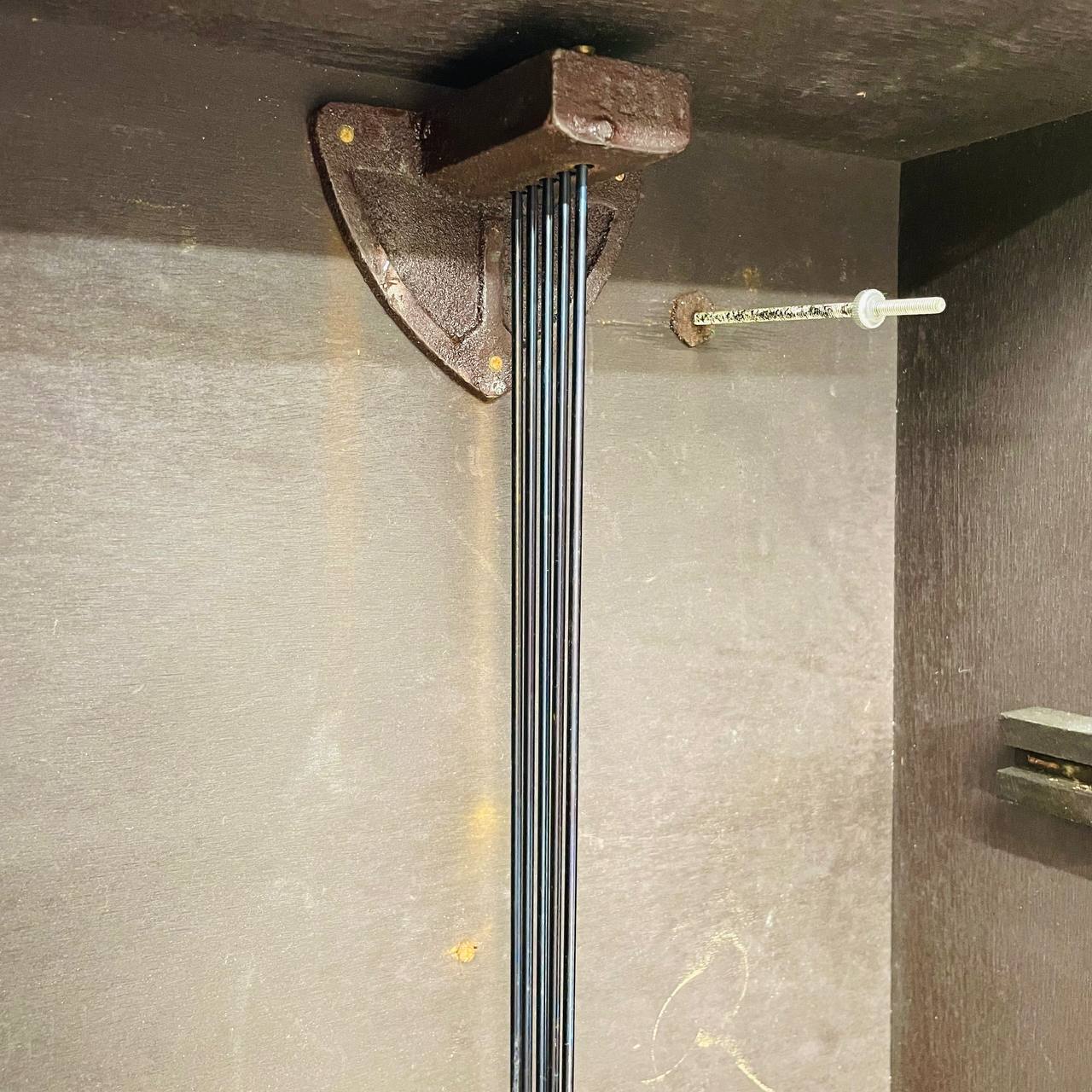Đồng hồ cổ Odo 62/8/5 thùng nu chạm 4 bông đào