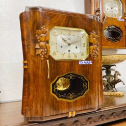 Đồng hồ cổ FFR 8/8 thùng nu đào số nổi vàng