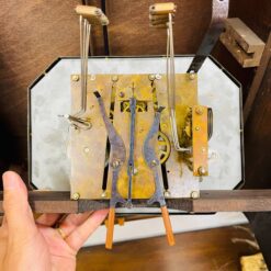 Đồng hồ cổ FFR 8/8 thùng nu đào số nổi vàng