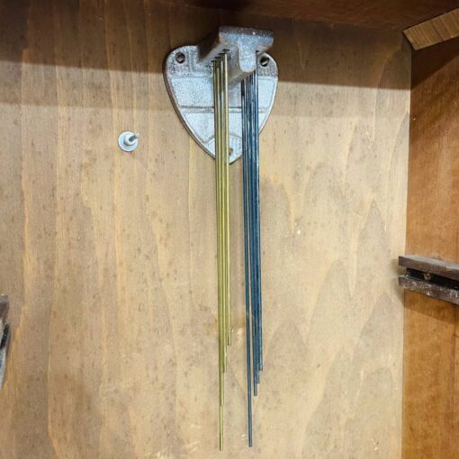 Đồng hồ cổ Jura 8/8 thùng nu chạm trổ 4 bông đào - Hình ảnh 12