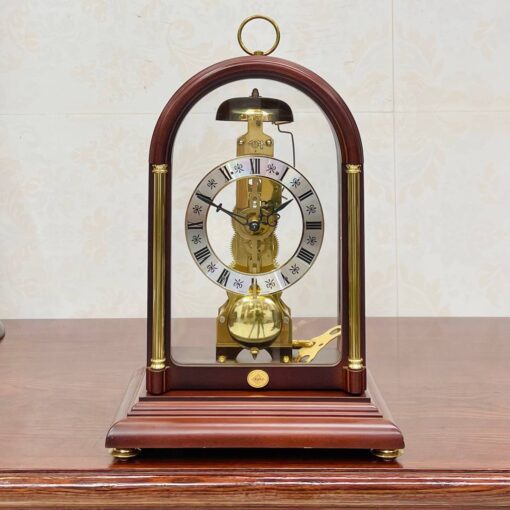 Đồng hồ để bàn Hermle chuông chén thiết kế độc đáo - Ảnh 2