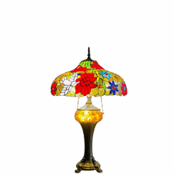 Đèn bàn Tiffany ánh hoa vĩnh cửu