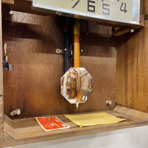Đồng hồ cổ FFR 8/8 thùng sồi đào chuông hay - Hình ảnh 8