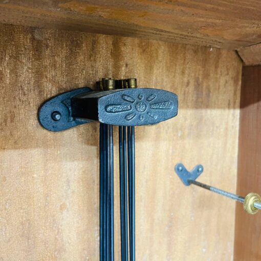 Đồng hồ cổ Junghans 8/8 thùng nu đào kính rào - Hình ảnh 12