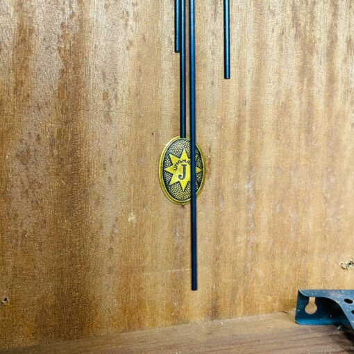 Đồng hồ cổ Junghans 8/8 thùng nu đào kính rào - Hình ảnh 13