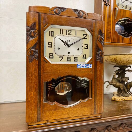 Đồng hồ Odo 54/8 thùng sồi hoa đào cổ điển - Hình ảnh 3
