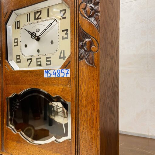 Đồng hồ Odo 54/8 thùng sồi hoa đào cổ điển - Hình ảnh 4