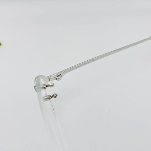 Gọng kính Cartier C Deco mạ Platium - Ảnh 12