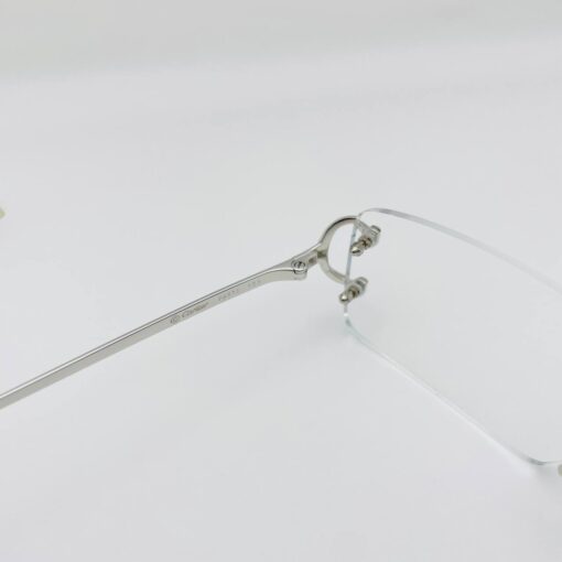 Gọng kính Cartier C Deco mạ Platium - Ảnh 11