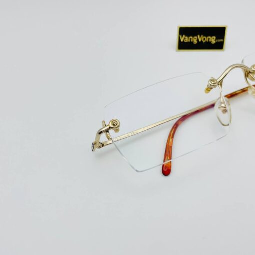 Gọng kính Christian Dior mạ vàng lịch lãm - Ảnh 8