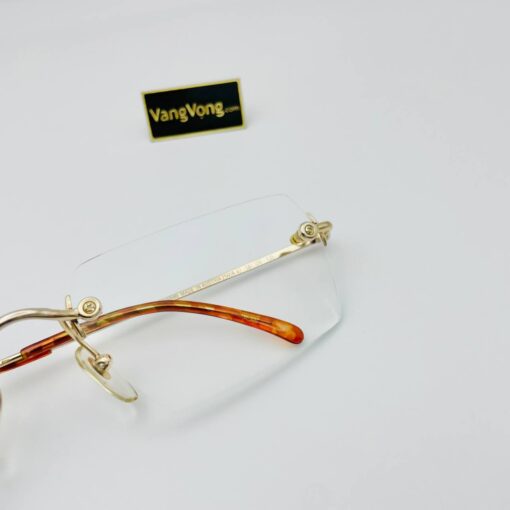 Gọng kính Christian Dior mạ vàng lịch lãm - Ảnh 7