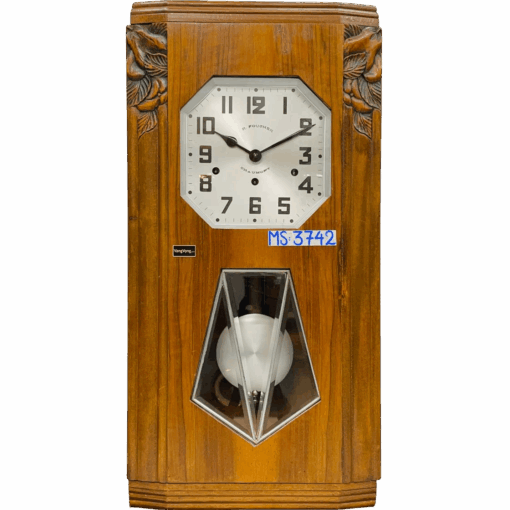 Đồng hồ Kienzle 8/8 thùng nu dài hoa đẹp cổ điển
