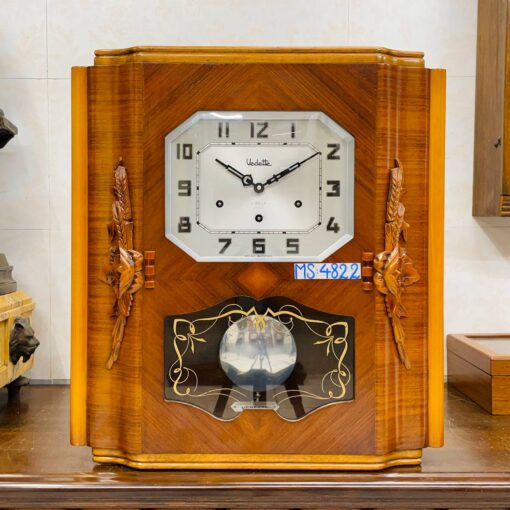 Đồng hồ cổ Vedette 8/8 thùng nu lúa mạch - Ảnh 2