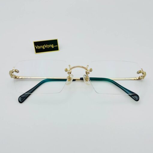 Gọng kính Kooki Vivoles Japan mạ Vàng 18K - Ảnh 2