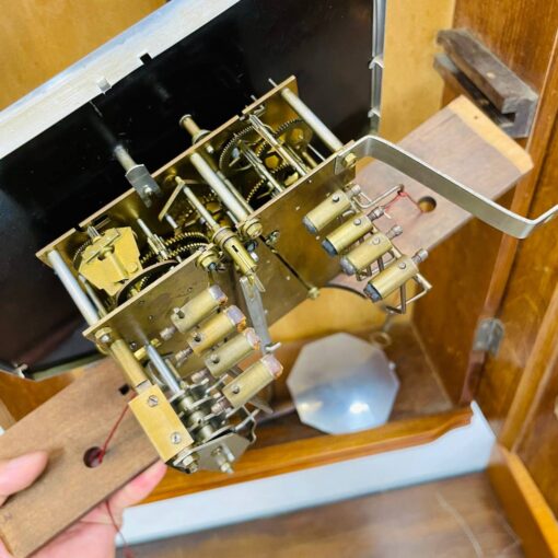 Đồng hồ cổ Jura 8/8 thùng nu nho số nổi chân cài - Ảnh 10