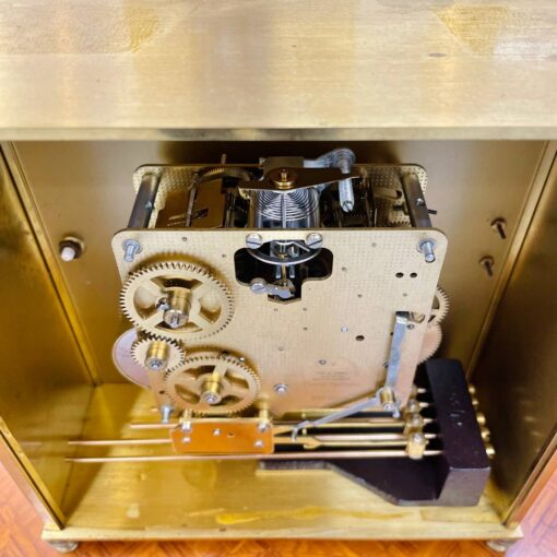 Đồng hồ để bàn Howard Miller 5/5 đồng nguyên khối số la mã - Ảnh 9