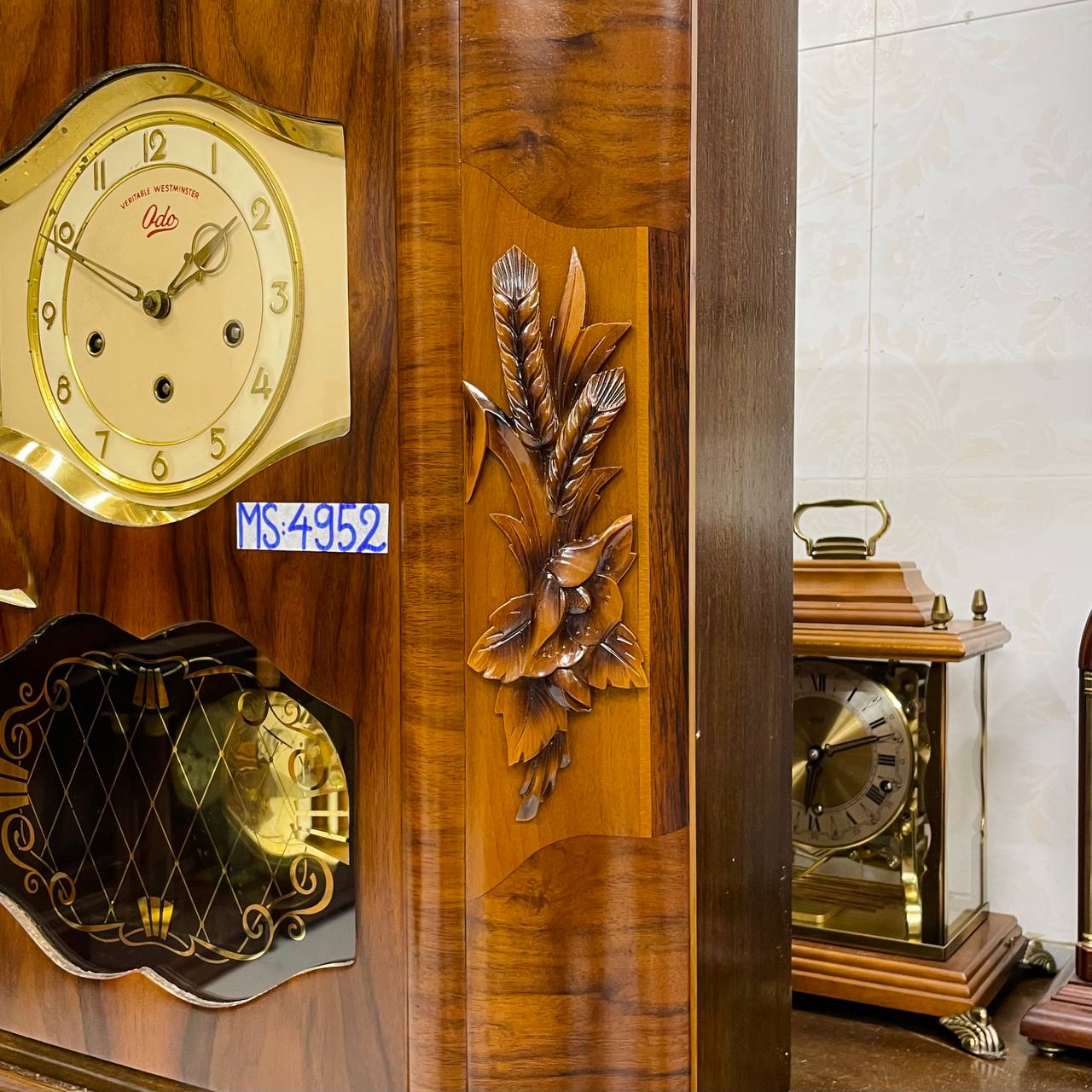 Đồng hồ cổ Odo 57/10 Binh Boong sổ nổi vàng thùng lúa mạch