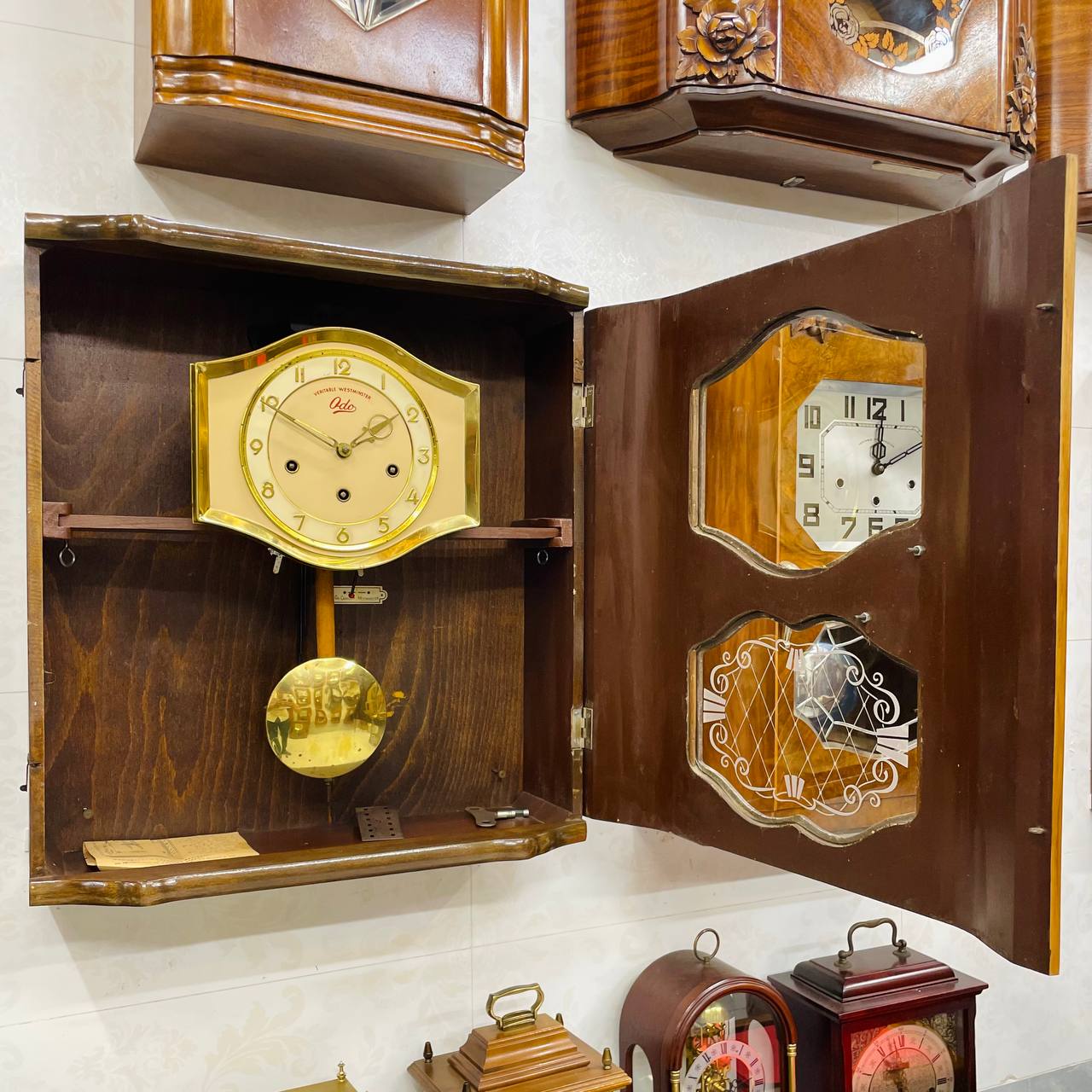 Đồng hồ cổ Odo 57/10 Binh Boong sổ nổi vàng thùng lúa mạch