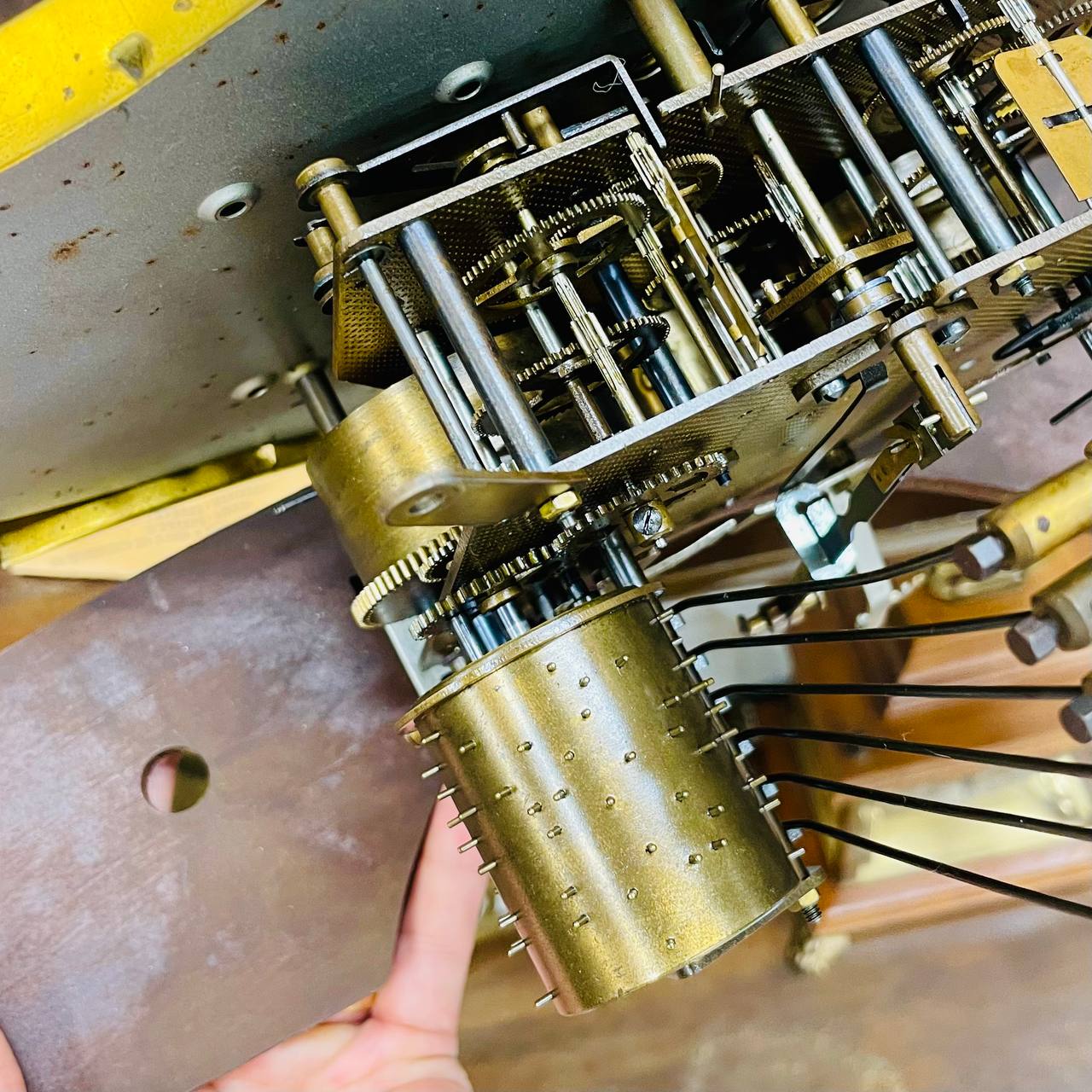 Đồng hồ cổ Odo 57/10 Binh Boong sổ nổi vàng thùng lúa mạch