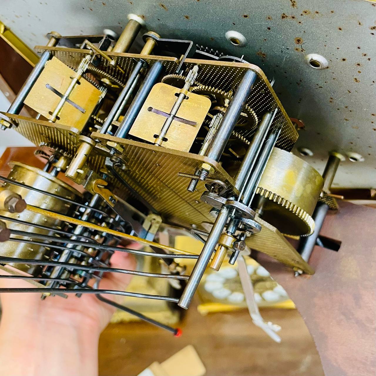 Đồng hồ cổ Odo 57/10 Binh Boong sổ nổi vàng thùng lúa mạch