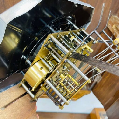 Đồng hồ cổ Vedette 8/8 thùng nu nho số Crom - Ảnh 11