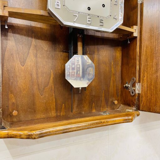 Đồng hồ cổ Vedette 8/8 thùng nu nho số Crom - Ảnh 9