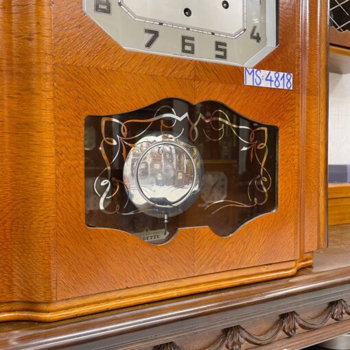 Đồng hồ cổ Vedette 8/8 thùng sồi chuông hay - Ảnh 6