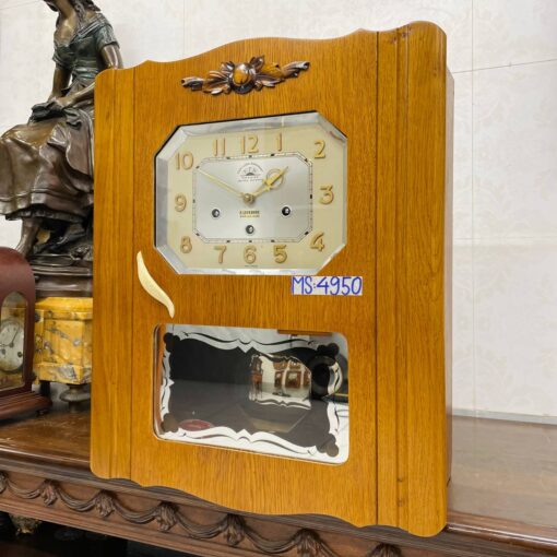 Đồng hồ cổ FFR 8/8 thùng bông sồi số nổi vàng - Ảnh 3