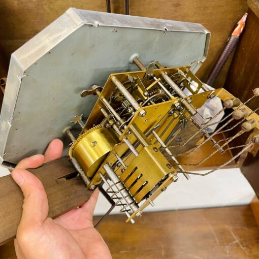 Đồng hồ cổ Jura 8/8 thùng nu chuông hay - Ảnh 11